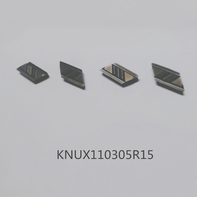 Beschichtung KNUX160405L CNC-Karbid-Dreheneinsätze CVD PVD für die Roheisen-maschinelle Bearbeitung
