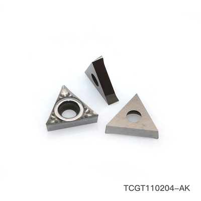 삽입물을 돌리는 TCGT110204 AK 금속성 은 이온 CNC 기계 알루미늄