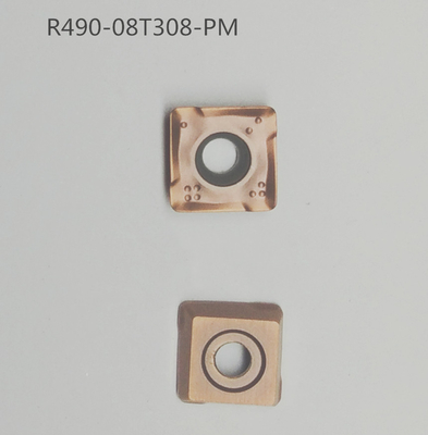 R490-08T308-PMの正方形の炭化物の表面製粉の挿入物