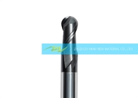 Solid Carbide Ball Nose End Mills With 5 Axis Grinding Center Precise Ball Head