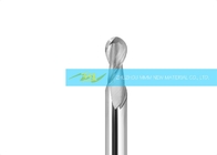 High Precise Arc / Ball Nose End Mill For Aluminum Alloy 2 Flute Carbide End Mill