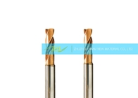PVD Solid Carbide Flat Bottom Drills For Bottom Surface Requires A Shallow Hole In The Plane