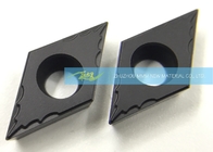 DCMT11T302PF CNC Carbide Inserts , Cemented Carbide Inserts With R0.2 Tip Arc