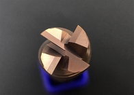High Precision PVD Coating Solid Carbide End Mills For Highly Targeted Structures