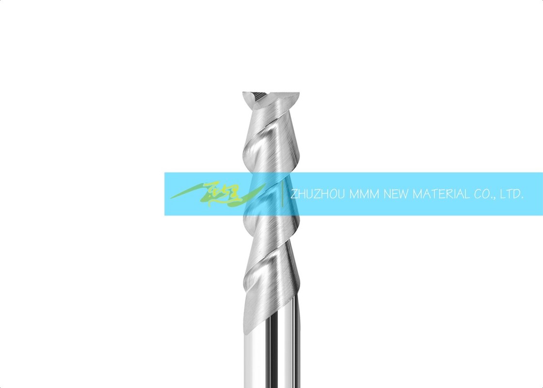Aluminum Alloy Solid Carbide End Mills With Sharp Cutting Edge / Large