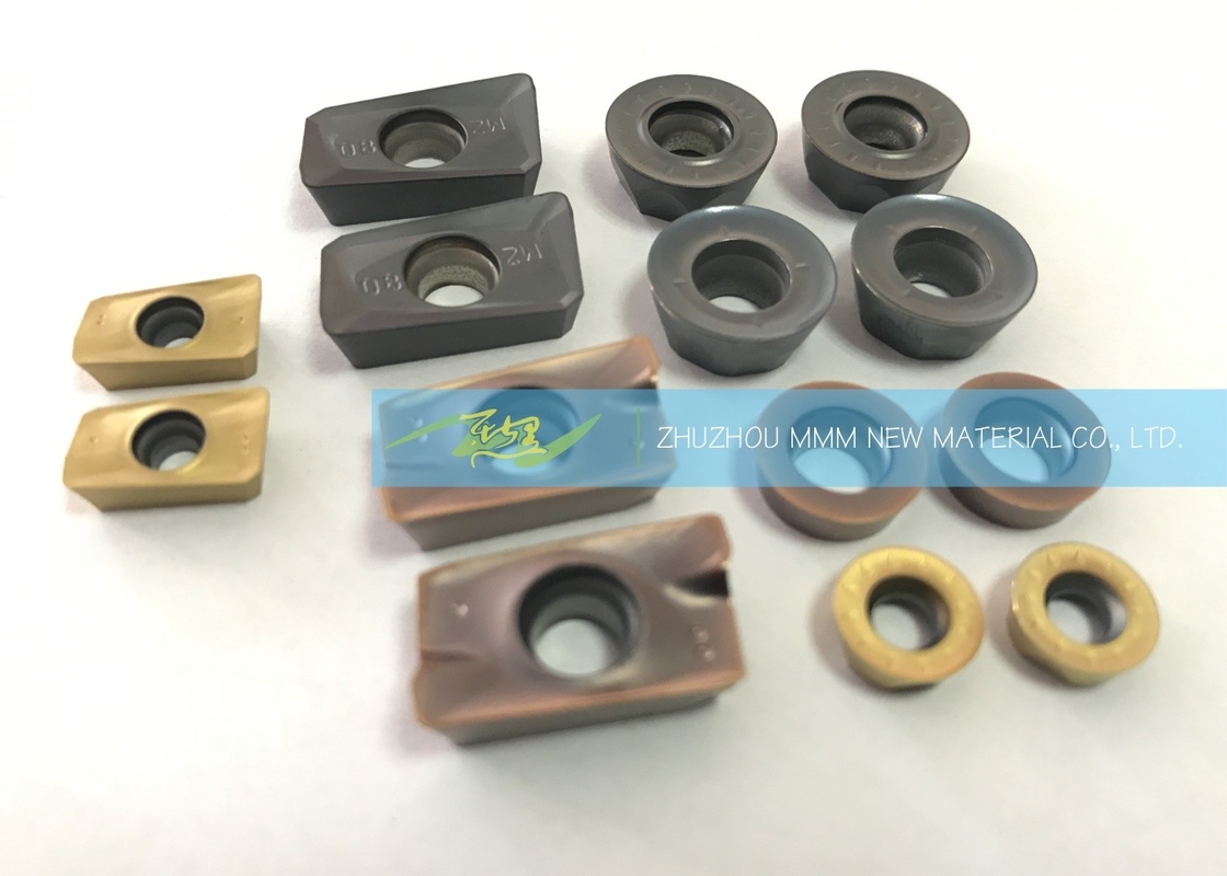 PVD Coating Cemented Carbide Inserts CNC For All Types Milling Requirements