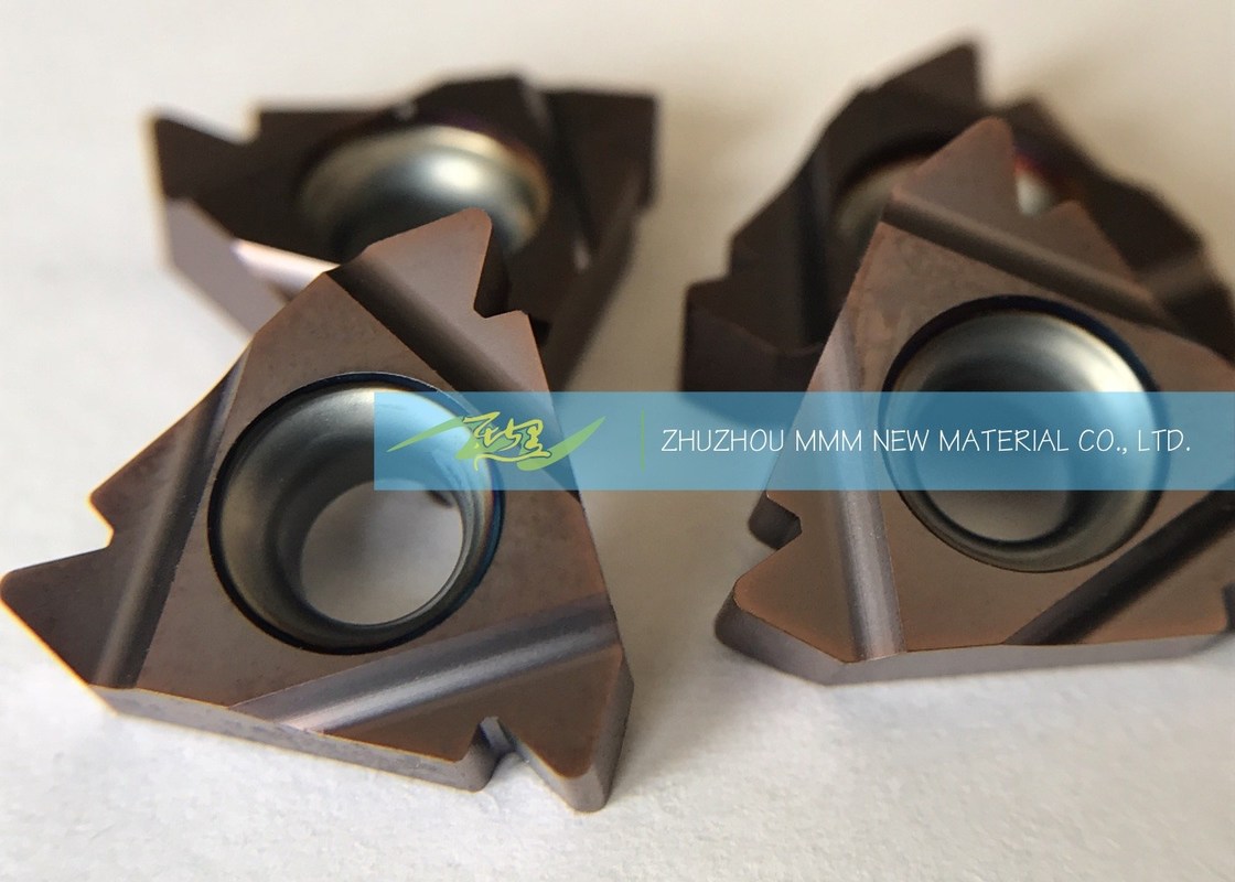 High Precision Carbide Threading Hard Turning Inserts For ISO Metric
