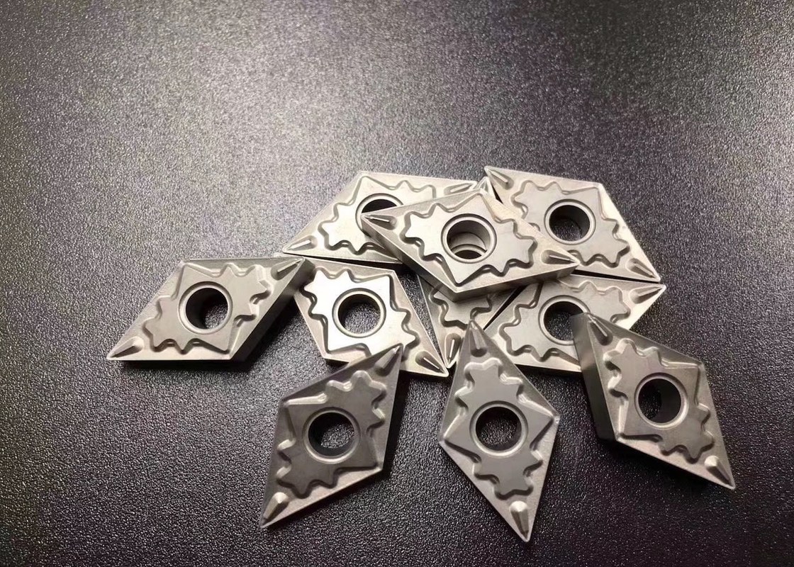 DNMG150404 Cermet Inserts For Semi Finishing Turning Of Steel Cast Iron