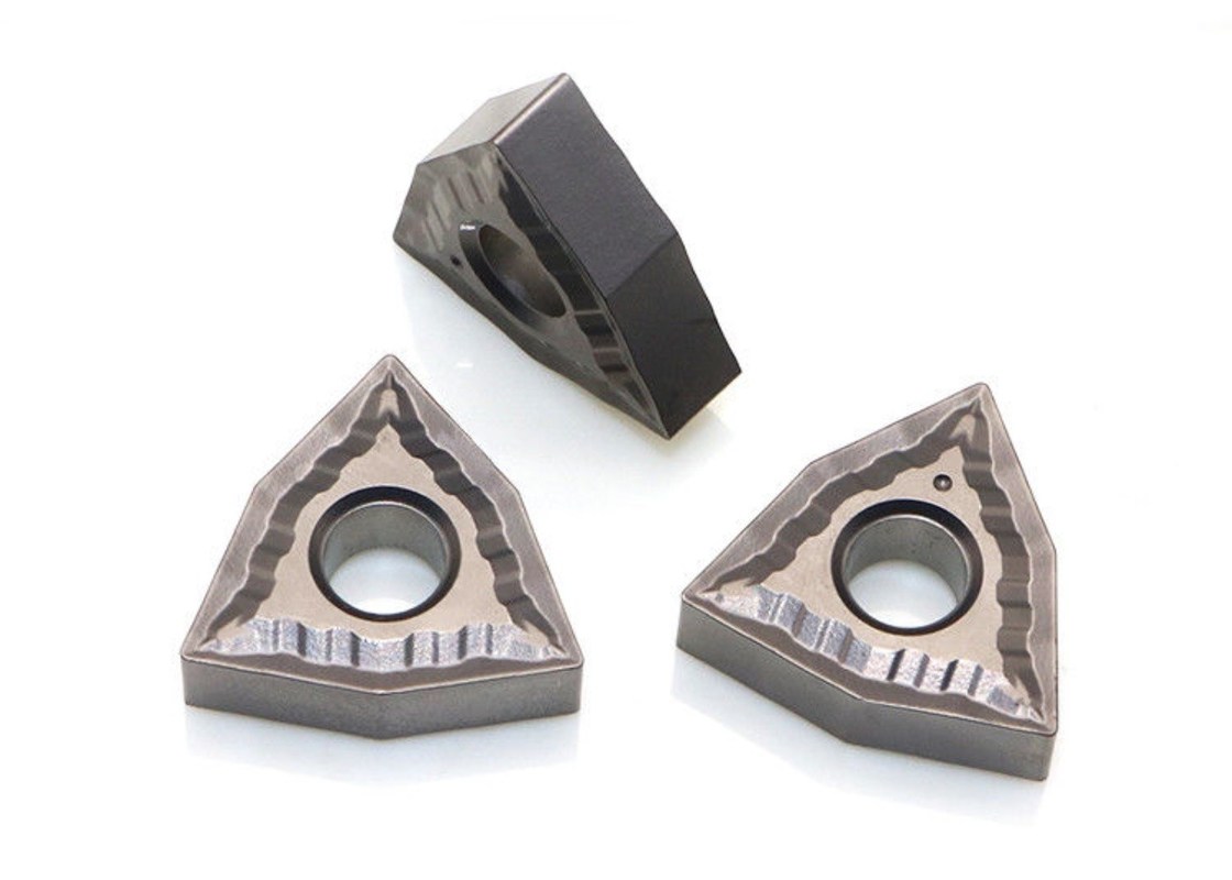WNMG080404 Cermet Inserts For Replace TN60 NX2525 , Turning Tool Inserts