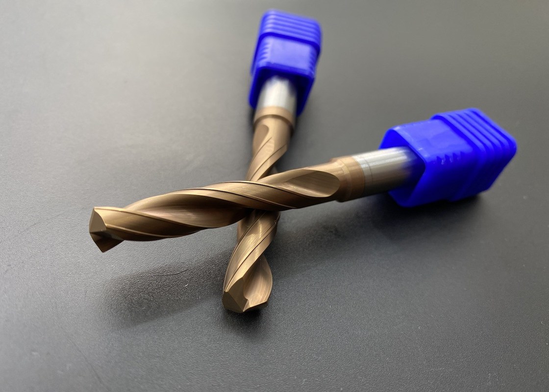 High Stability Carbide Twist Drill With Double Edged Belt For Various