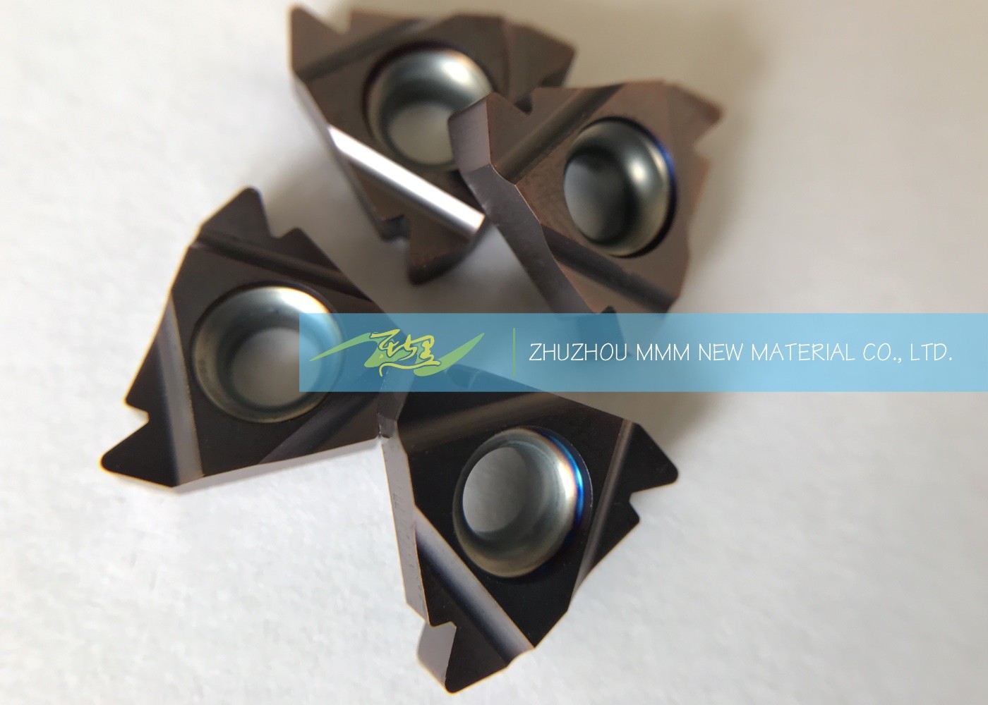 MP2215 Carbide Threading Inserts For ISO Metric External Left Hand