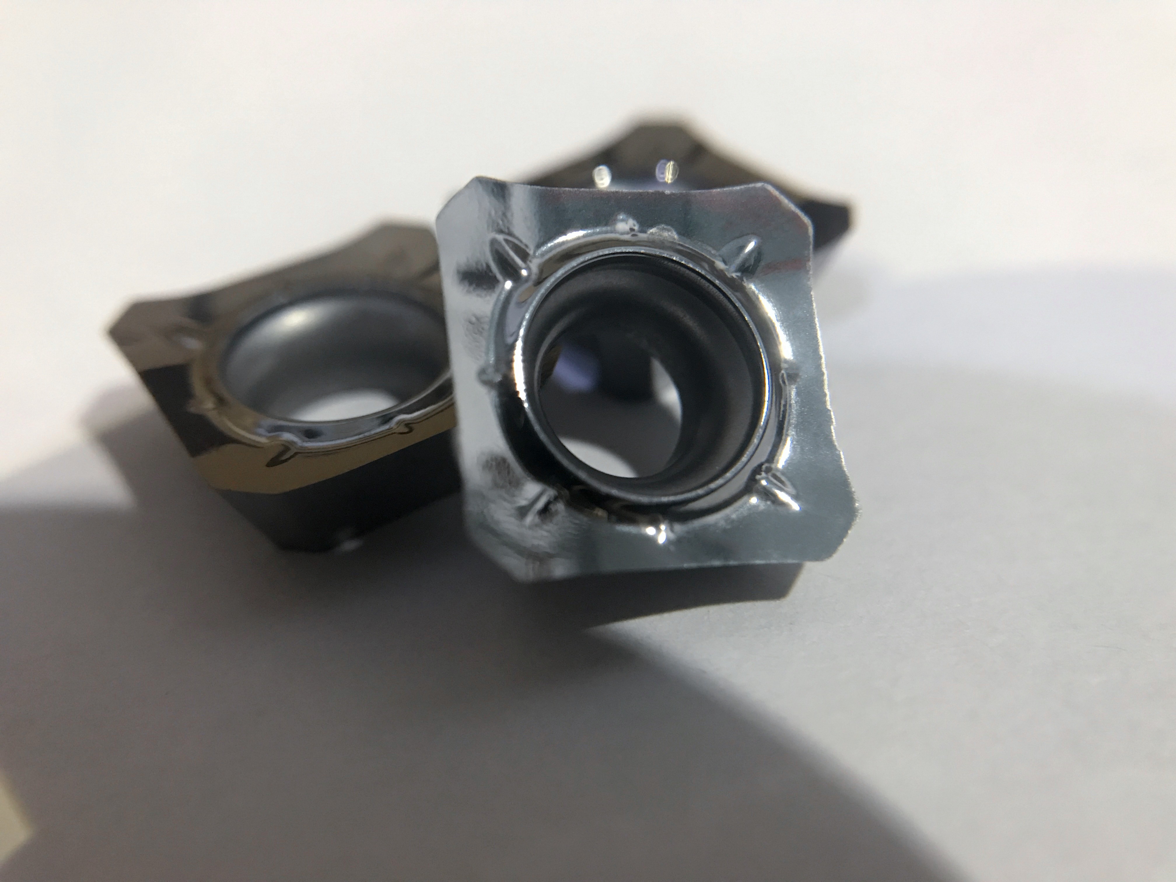 Long Service Aluminum Inserts SEHT1204AFFN Square Carbide Inserts For