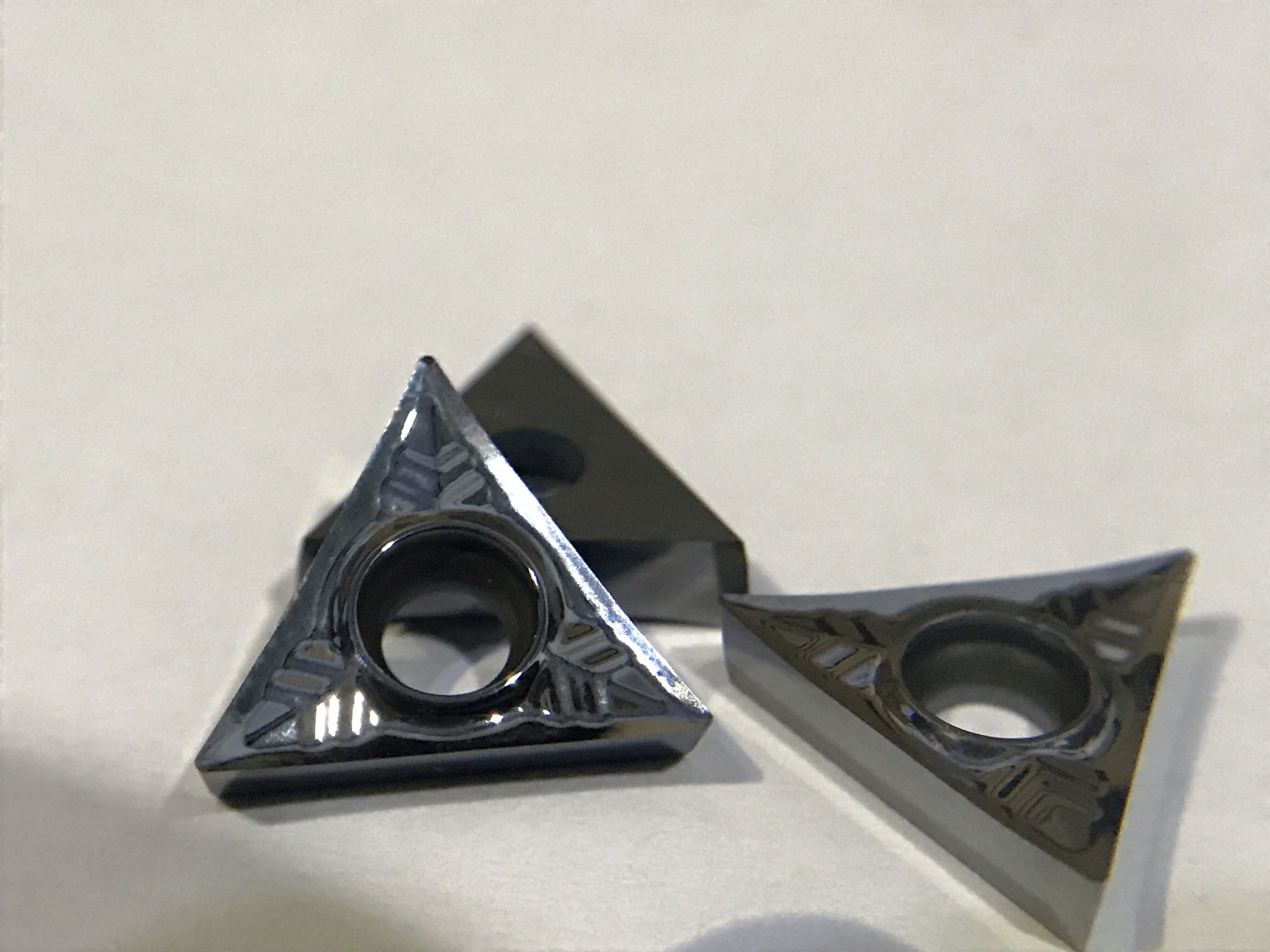 TCGT110204AL Aluminum Inserts With Class G Precision , Carbide Inserts