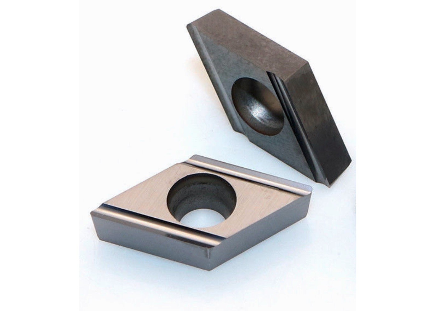 Cermet Hard Turning Inserts VBET160404L With Precision Sharp , Long Life