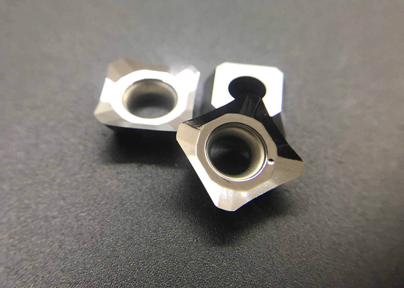 SEET12T3 Cemted Carbide Inserts For Aluminum With High Precision 5 Axis