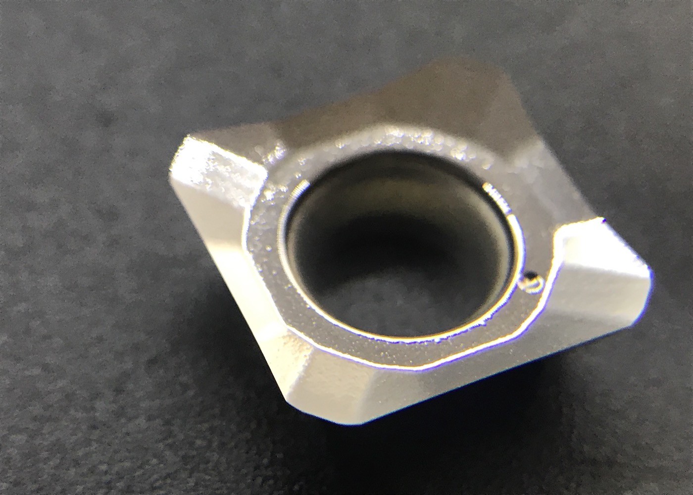 SEET12T3 Cemted Carbide Inserts For Aluminum With High Precision 5 Axis
