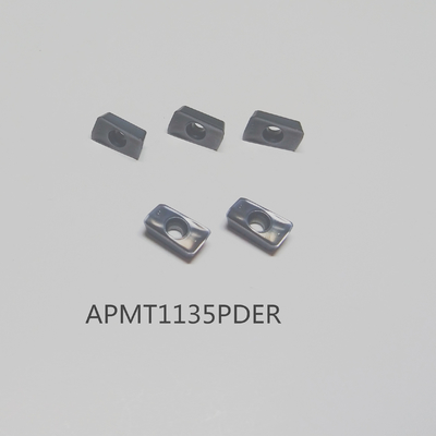 PVD CVD APMT1135PDER إدراج أداة كربيد التنجستن عالية الدقة