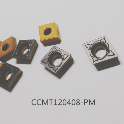 CCMT120408-PM Alloy Steel Hard Steel Tungsten Carbide Inserts