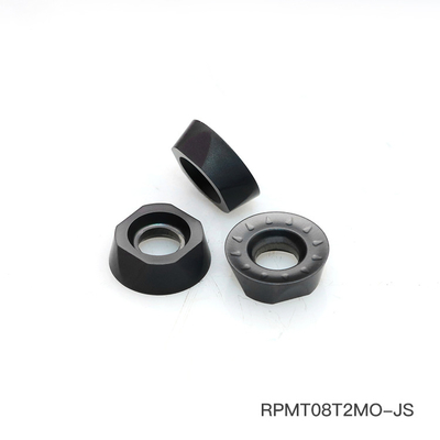 RPMT08T2MOE-JS CNC Carbide Safety Milling Inserts PVD CVD