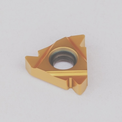 16ER3.5 Tungsten Carbide CNC Cutting Tools Carbide Threading Inserts Gray Golden Black