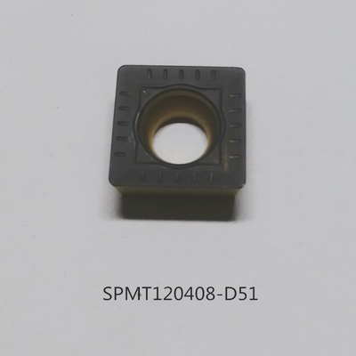 SPMT120408-D51 Indexable螺旋形の製粉用具の炭化物は健康な訓練のために挿入する