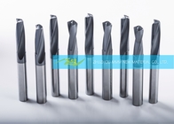 ISO Solid Carbide Drill For HRc42 Steel Power Drilling , Hard Metal Drill Bits