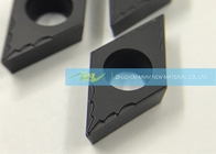 DCMT11T302PF CNC Carbide Inserts , Cemented Carbide Inserts With R0.2 Tip Arc