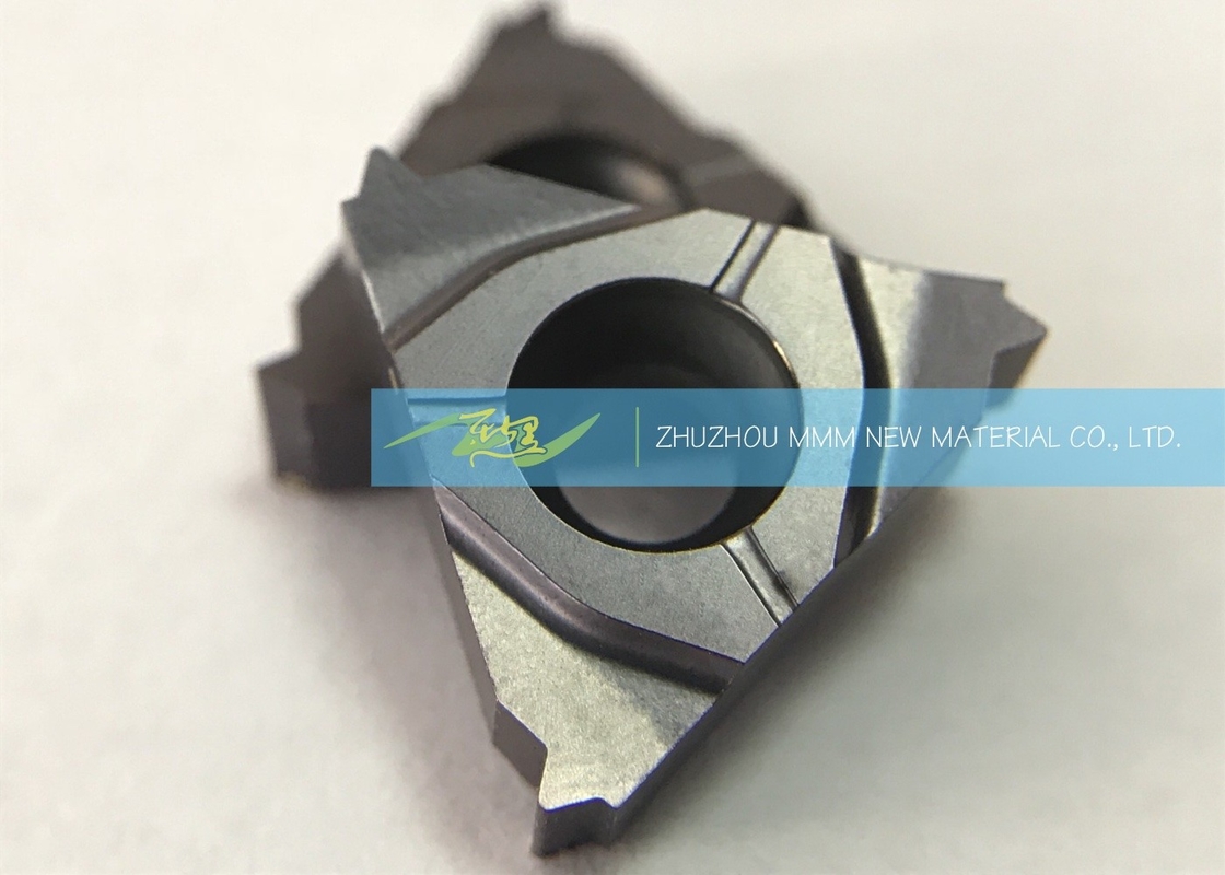 Perfect Cutting Edge Carbide Threading Inserts For ISO Metric Thread Precision Tooth Shape