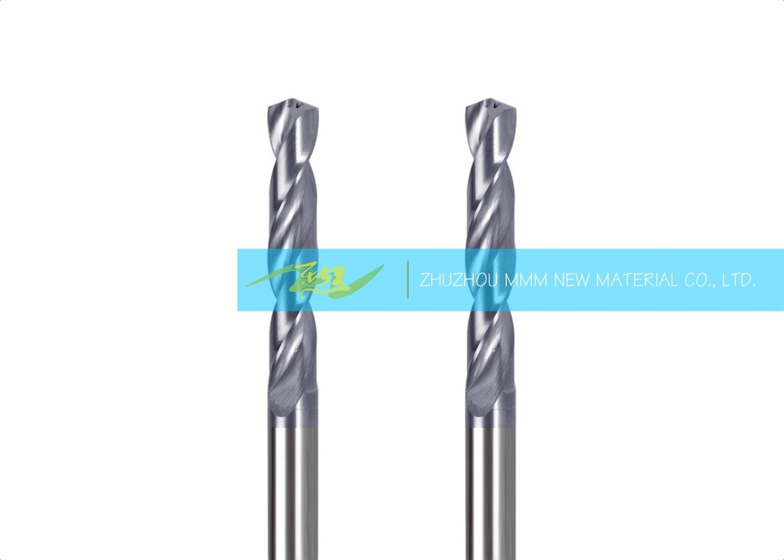 Nano - Coating Solid Carbide Drill For Stainless Steel With Inner Cooling