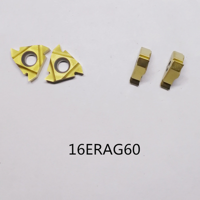 16ERAG60 Golden Cast Iron Triangle Thread Carbide Inserts