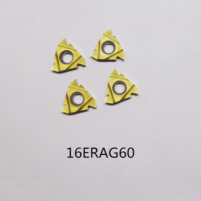 16ERAG60 Golden Cast Iron Triangle Thread Carbide Inserts