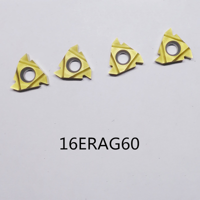 16ERAG60 Golden Cast Iron Triangle Thread Carbide Inserts