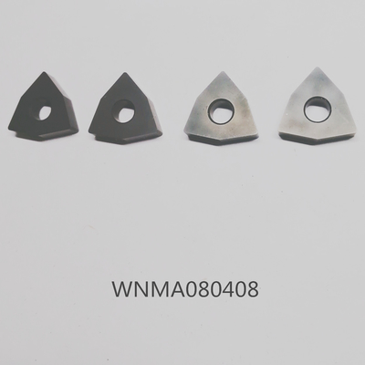 أدوات CNC WNMA080408 إدراجات كربيد CNC 92HRC مقاومة حافة قوية