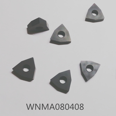 أدوات CNC WNMA080408 إدراجات كربيد CNC 92HRC مقاومة حافة قوية