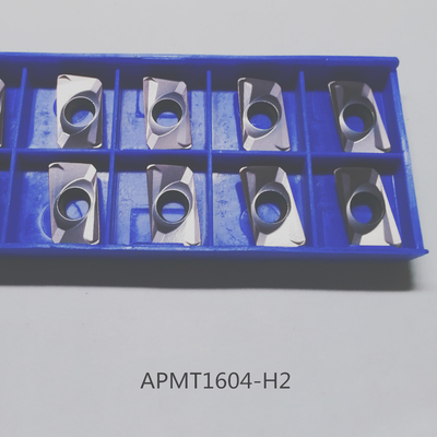 Il carburo quadrato dello strumento di CNC APMT1604PDER-H2 inserisce il rivestimento di CVD di PVD
