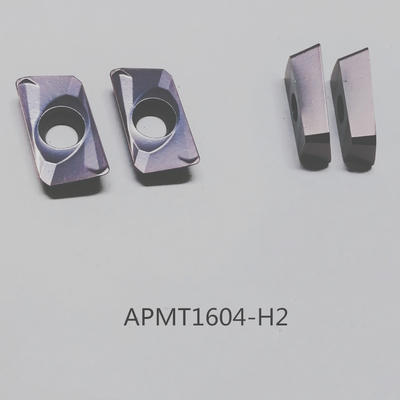 Il carburo quadrato dello strumento di CNC APMT1604PDER-H2 inserisce il rivestimento di CVD di PVD